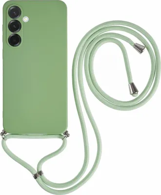 Produktbild von Samsung Galaxy A56 Hülle - Coverup Colour TPU Back Cover mit Handykette - Frog Green