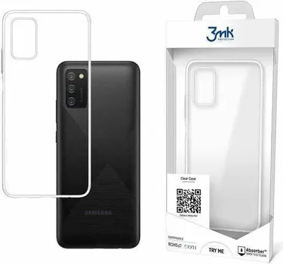 Produktbild von 3mk Schutzhülle Clear Case Cover für Samsung Galaxy A03s 4G transparent backcover