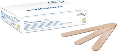 Produktbild von 2000 MaiMed Holzmundspatel - 150 x 18 mm - steril - 20 x 100 Stück