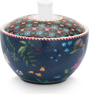 Produktbild von Pip Studio Zuckerschale Berry Blues Blue