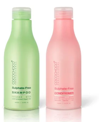 Productafbeelding van Sulfaatvrije Shampoo en Conditioner Set 400 ml