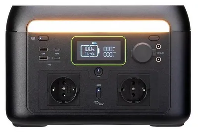Produktbild von Acer GP.ADT11.02C, Lithium-Eisen-Phosphat (LiFePO4), AC, Zigarettenanzünder, Gleichstrom, Solar, USB, 512 Wh, 600 W, Reiner Sinus, 220 - 240 V