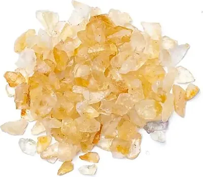 Obrázok produktu pre Citrínové (pálený ametyst) čipsy -- sada 2 ks - ±0,5-1,5 cm; ± 700 g