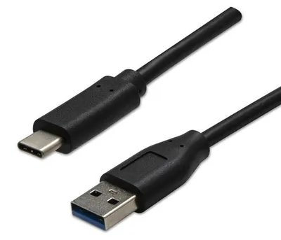 Immagine prodotto di Cavo USB (3.2 gen 2), USB A M - USB C (M), 1 m, 10 Gb/s, 5V/3A, nero
