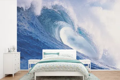 Produktbild von MuchoWow® Fototapete für Wohnzimmer oder Schlafzimmer Wandtapete Vinyl Motivtapete Meer - Golf - Ozean - 420x280 cm - Zimmer für Kinder