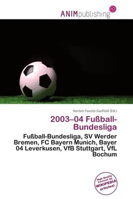 Produktbild von 2003-04 Fußball-Bundesliga