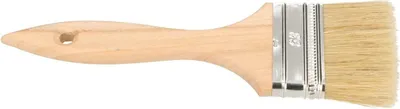 Obrázek produktu pro KOTARBAU® Peddle s dřevěnou rukojetí 63 mm 1 ks. Všechny velikosti Peddly s plochým povrchem mořidlo na dřevo lazura Peddly na malování akrylovými barvami štětiny odolné proti roztržení omyvatelné Uni