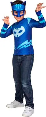 Produktbild von Mom Catboy Kinderkostüm Blau 3-4 Years Blau 3-4 Years