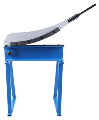 Produktbild von Blechschere - Hand Blechschneider - Schwerlast 1,5 mm Stahlklinge - Federunterstütztes, müheloses Schneiden - Für Metallbearbeitung - Blau