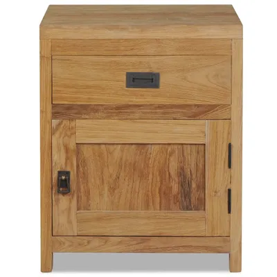 Immagine prodotto di Comodino in Legno Massello di Teak 40x30x50 cm