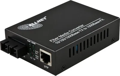 Produktbild von Z ALLNET Medienkonverter 10/100/1000BASE-T auf 1000BASE-SX Gigabit Multimode SC Anschluss ALL-MC103G-SC-MM
