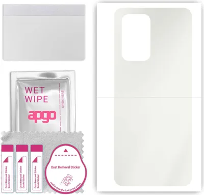 Produktbild von apgo Rückseite Schutzfolie, Matt, kompatibel mit Oppo A94 5G, Hinten Hydrogel-Displayschutzfolie mit Positionierhilfe, kratzfest, einfache Montage