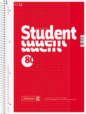 Produktbild von 5XBRUNNEN 1067926 Collegebl A4 Lin26 7