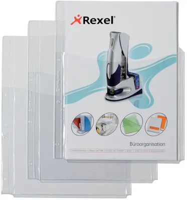 Obrázok produktu pre Rexel 22679490, 210 x 297 mm (A4), Priehľadná, Polyvinylchlorid, 0,18 mm, 220 mm, 318 mm