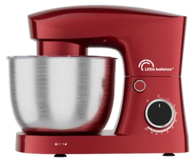 Productafbeelding van Little Balance 3060, Staande mixer, Rood, Kneden, Mixen, Klopfunctie, 5 liter, Draaibaar, 1500 W