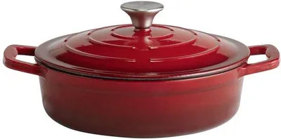Produktbild von Famanu Gusseisen Casserole mit Deckel Ø 25 cm - 2,5L