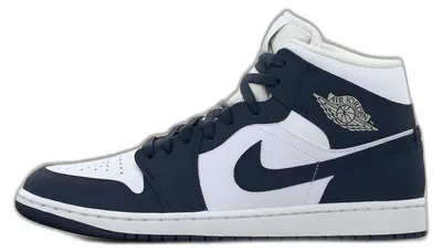 Zdjęcie produktu dla Nike Air Jordan 1 Mid sneakersy buty męskie niebieskie IV6046-400
