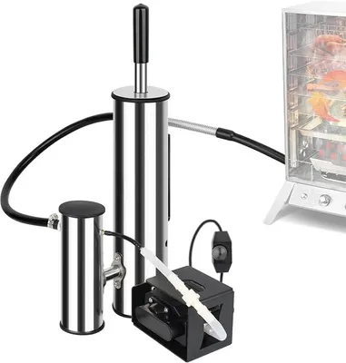 Produktbild von Upgrade Raucherzeuger für Räucheröfen Smoker mit Pumpe | Edelstahl Kaltrauchgenerator aus Edelstahl für Räucherofen Kaltraucherzeuger Smoker Raucherzeuger BBQ Rauch-Erzeuger