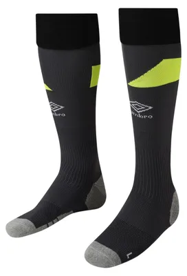 Produktbild von Umbro - Fußballsocken für Herren/Damen Uni GT16011 (L) (Schwarz/Gelb)