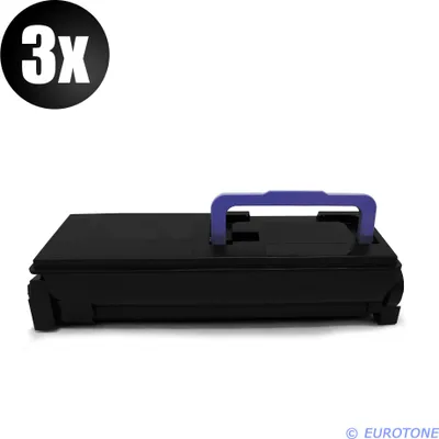 Produktbild von 3x Eurotone Toner Alternative für Utax 4452110010 Black Schwarz