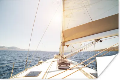 Produktbild von MuchoWow® Poster Segelboot auf dem Mittelmeer 60x40 cm - Schlafzimmerdekoration