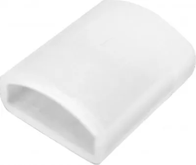Produktbild von Endkappe für LED-Streifen 220V WCOB / SILICONE FLEX / selbstgleichrichtend, Breite 9–10 mm Weiß