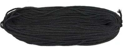 Image de Corde en coton, 60 mètres - Fil de coton - Fil pour macramé - Corde tressée - Pour travaux manuels et loisirs créatifs - Diamètre : 7 mm