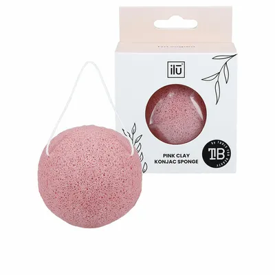 Produktbild von Peeling Gesichtsschwamm Ilū Konjac Rosa Tonerde