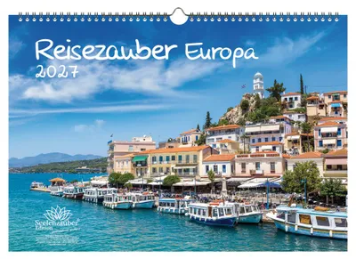 Produktbild von Reisezauber Europa DIN A3 Kalender für 2027 Europa Stadt und Land