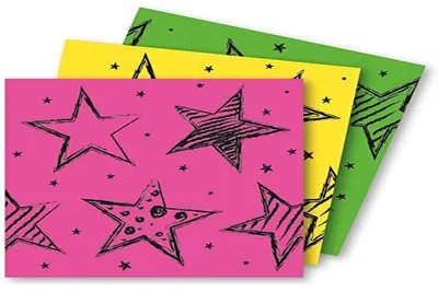 Neon Party Servietten 33x33 cm, 16 Stück, 3-lagig, Papier