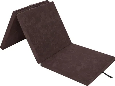 Immagine prodotto di HobbyGarden materasso pieghevole Ben - 180×65×6 cm, pieghevole, letto per ospiti e tappetino da palestra, rivestimento Aloba, facile da pulire e leggero