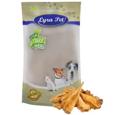 Produktbild von 100 Stk. Lyra Pet® Rinderohren ca. 3 kg