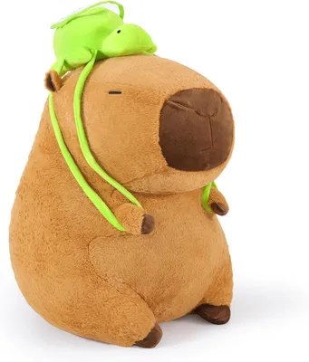 Image de Capybara en peluche XXL, 90 cm, style kawaii, idéal pour les enfants et les adultes