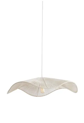 Produktbild von Light & Living - Hängelampe RAFA - Ø70x15cm - Weiß