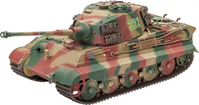 Produktbild von Revell Tiger II Ausf.B (Henschel Turr), Tank model, 1:35, Tiger II, Männlich, Kunststoff, 250 Stück(e)