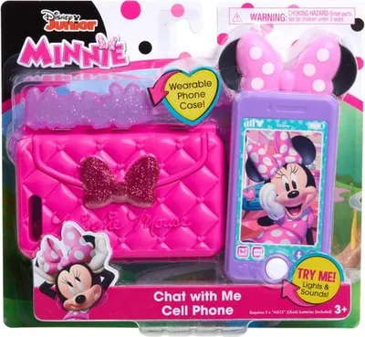 Obrázok produktu pre Minni Mouse - Hrac telefn - Mobiln telefn s puzdrom