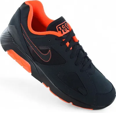 Produktbild von Nike Air Max 180 - Black Hyper Crimson - Herren Schuhe Sneakers Schwarz FJ9259-002 , EU 42.5 US 9