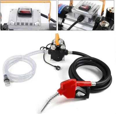 Produktbild von Pompa oleju napędowego Pompa oleju opałowego samozasysająca Pompa oleju 230V Pistolet automatyczny 60L/min Pompy paliwowe Pompy ssące oleju