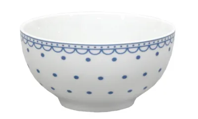 Obrázok produktu pre Thun 1794 Miska na müsli, Vital, modré bodky, 0,70 l , porcelán Thun