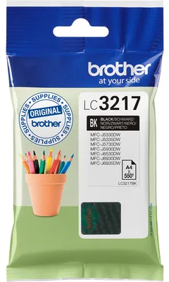 Produktbild von Brother LC3217BK Druckerpatrone 1 Stück(e) Original Schwarz