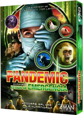 Zdjęcie produktu dla Z-man Games Pandemia – stan wyjątkowy Gra planszowa Srebrna Srebrna, jeden rozmiar