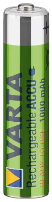 Produktbild von Varta 43470 Ready to Use AAA (Micro)/HR03 (5703) - 1000 mAh, 2 x Blister - LSD-NiMH Akku (Ready-to-Use), 1,2 V