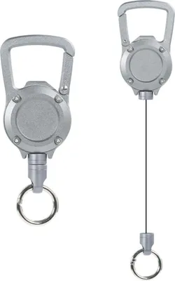 Produktbild von INF Multifunktionaler einziehbarer Schlüsselanhänger aus Aluminiumlegierung mit Flaschenöffner