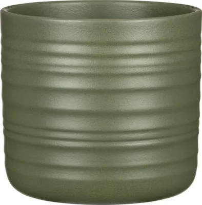 Produktbild von Scheurich Cottage, Blumentopf aus Keramik,  Farbe: Forest Green, 19,6 cm Durchmesser, 17,9 cm hoch, 4,3 l Vol.