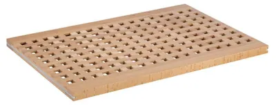 Holzbrett für Brotstation, Buchenholz, 52x34x2 cm