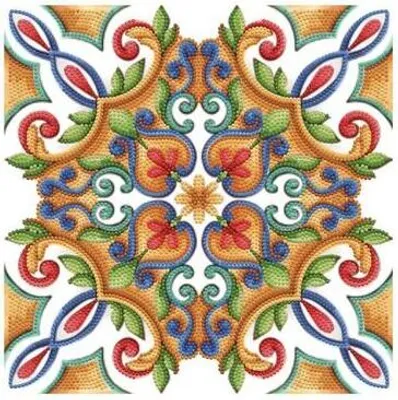 Produktbild von DIAMOND DOTZ - Diamond Painting Portugiesische Fliese