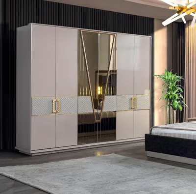 Produktbild von Schlafzimmer Kleiderschrank Moderne Möbel luxus Neu Einrichtung Design