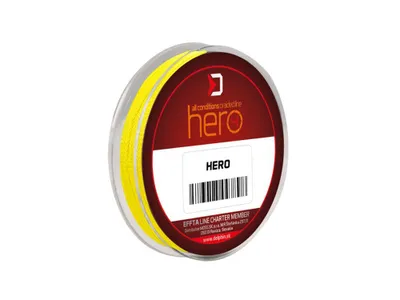 Image de Delphin HERO 4 / jaune fluo 0,12mm 8,2kg 15m