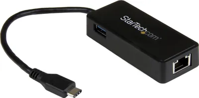 Produktbild von StarTech.com US1GC301AU USB-C Gigabit Netzwerkadapter mit USB 3.1 Anschluss – Schwarz