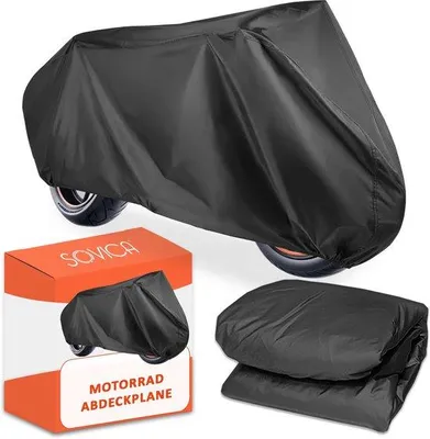 Obrázek produktu pro Černý kryt motoru z PEVA, 240 x 140 cm, voděodolný